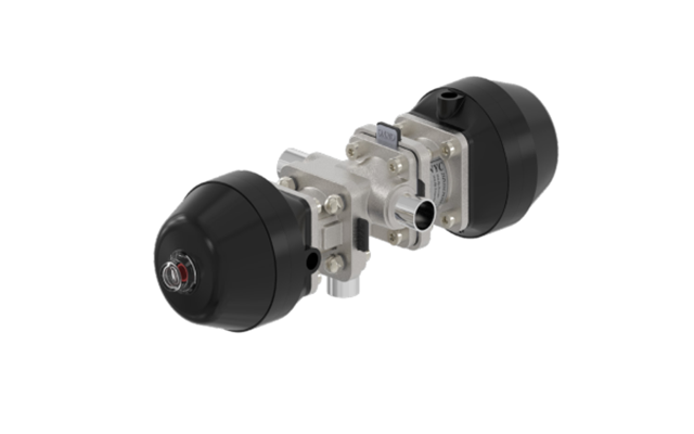 衛生級不鏽鋼(gāng)多通隔膜閥