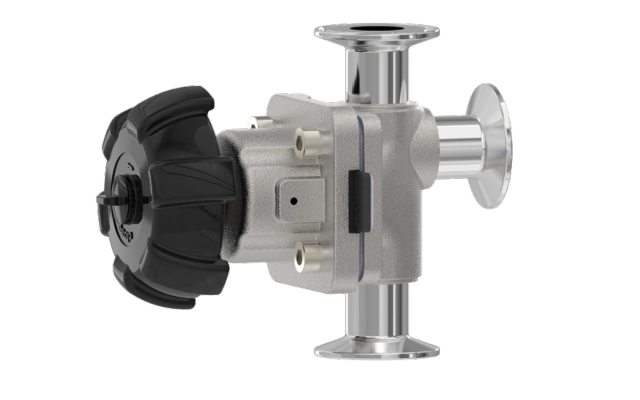 衛(wèi)生級L、T型不鏽(xiu)鋼隔膜閥